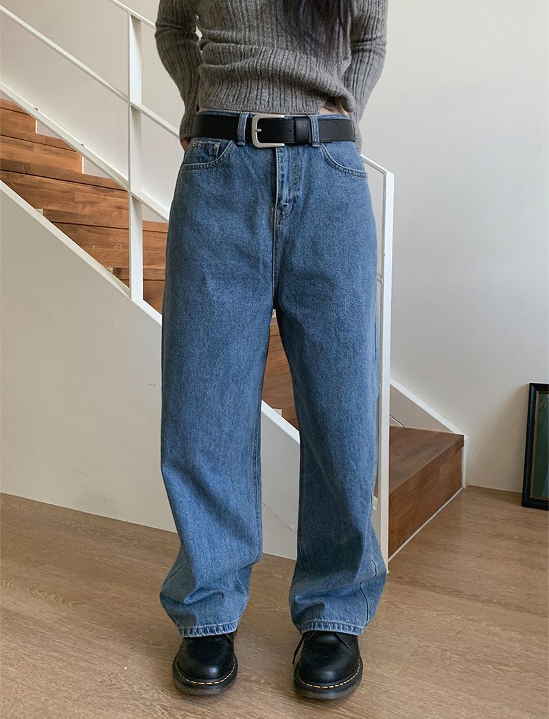 WIDE LEATHER BELT