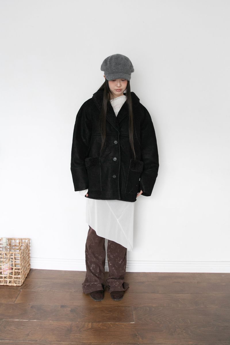 shearling over mustang