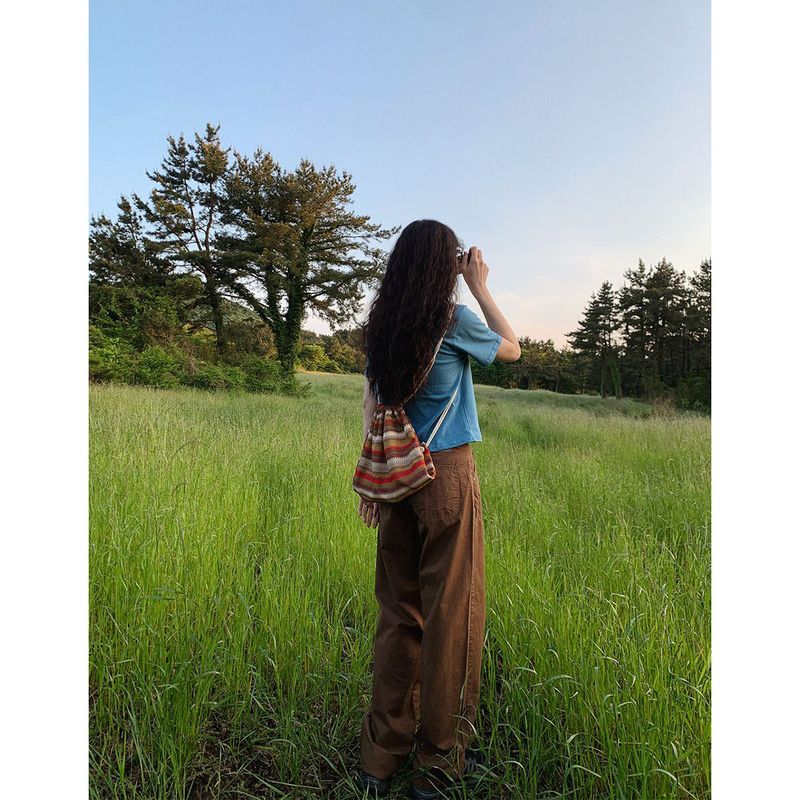 Hiku Stripe Backpack