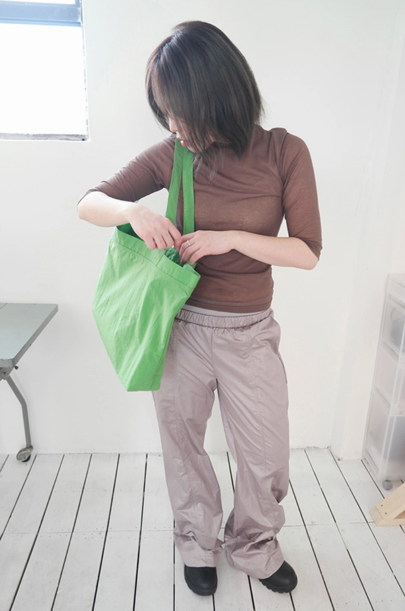 color nylon ecobag (2c)