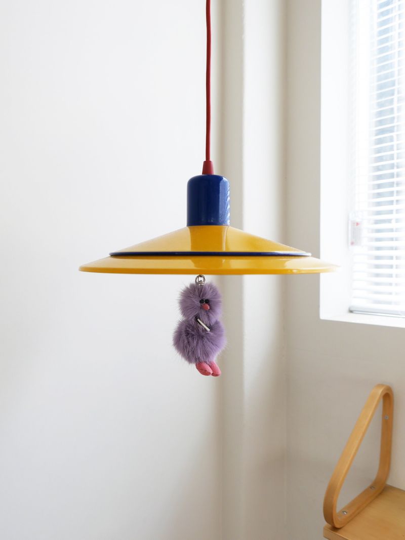 Cosymosy Mini Bird Keyring - Lavender