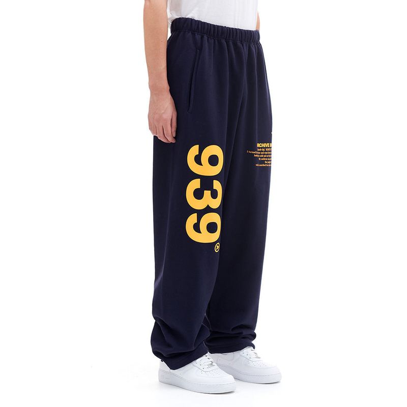 939ロゴスウェットパンツ(ネイビー)