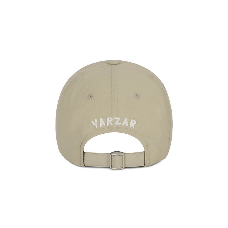 VA Curved Logo Nylon Ball Cap / Lightbeige