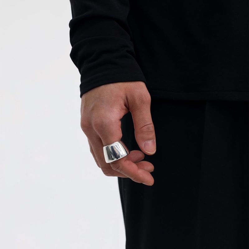 studio HAE（スタジオヘ）の「【MADE】 Men's bowl ring glossy（Accessories）」