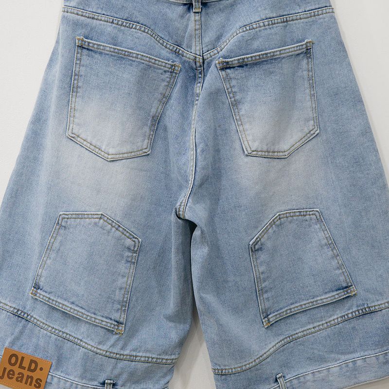 Log Bermuda Denim Pants
