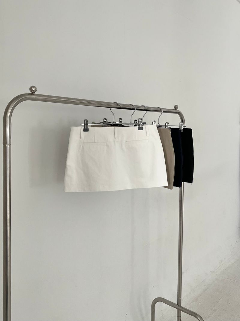 Vine Low-rise Mini Skirt (4 colors)
