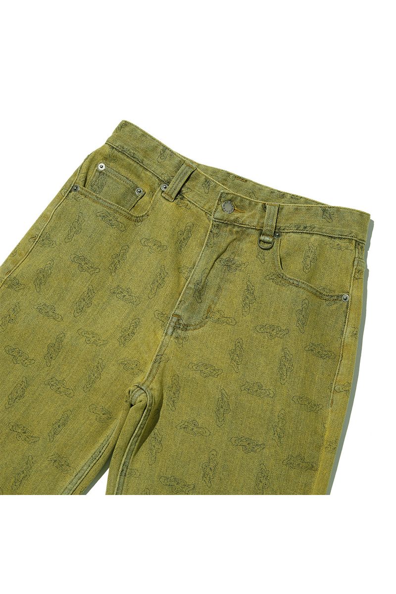 FLIP Denim Pants_Mustard Gold