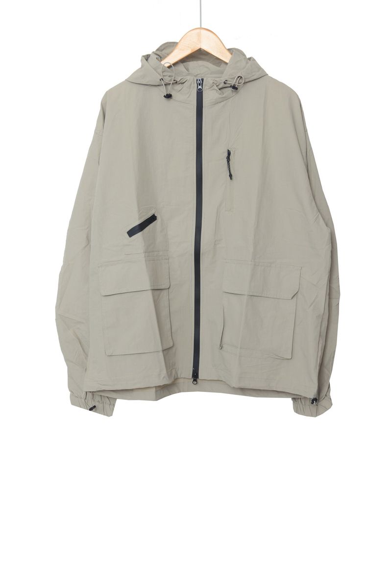 Pocket Hooded Windbreaker