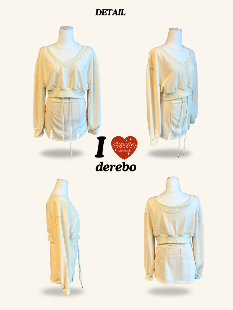 [SALE]two-piece lemonade skirt