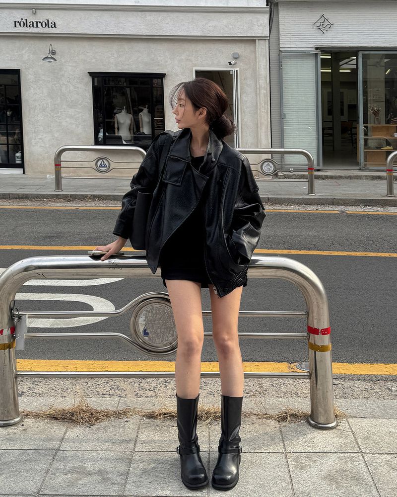 Hiren leather jacket
