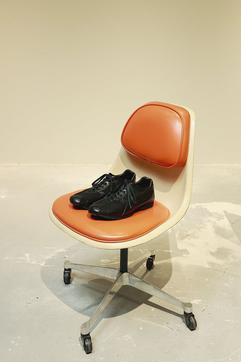 [Lab Series] Spider Leather Sneakers Black