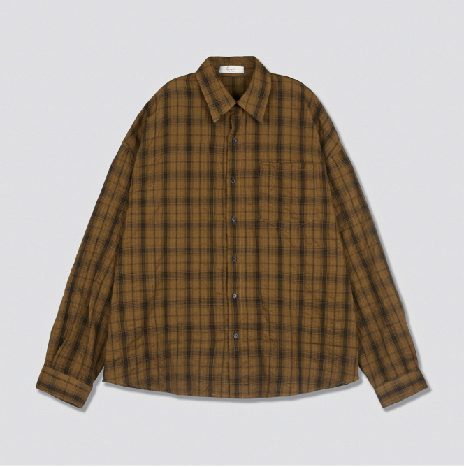 Oasis Wrinkled Check Shirt