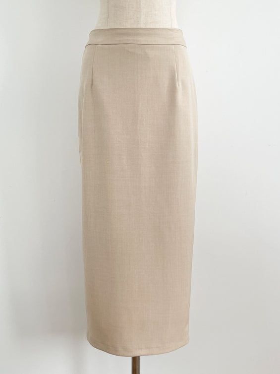 Vekia Crop Jacket H-Line Skirt Set