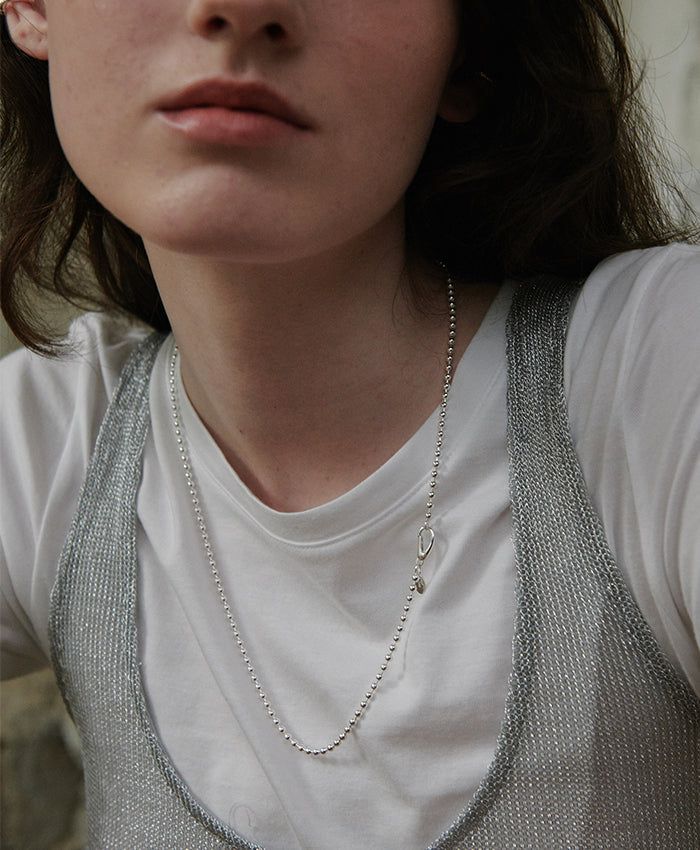 verte（ヴェフト）の「[925 silver] Un.silver.150 / ミニコルドネックレス (long ver.)（アクセサリー）」