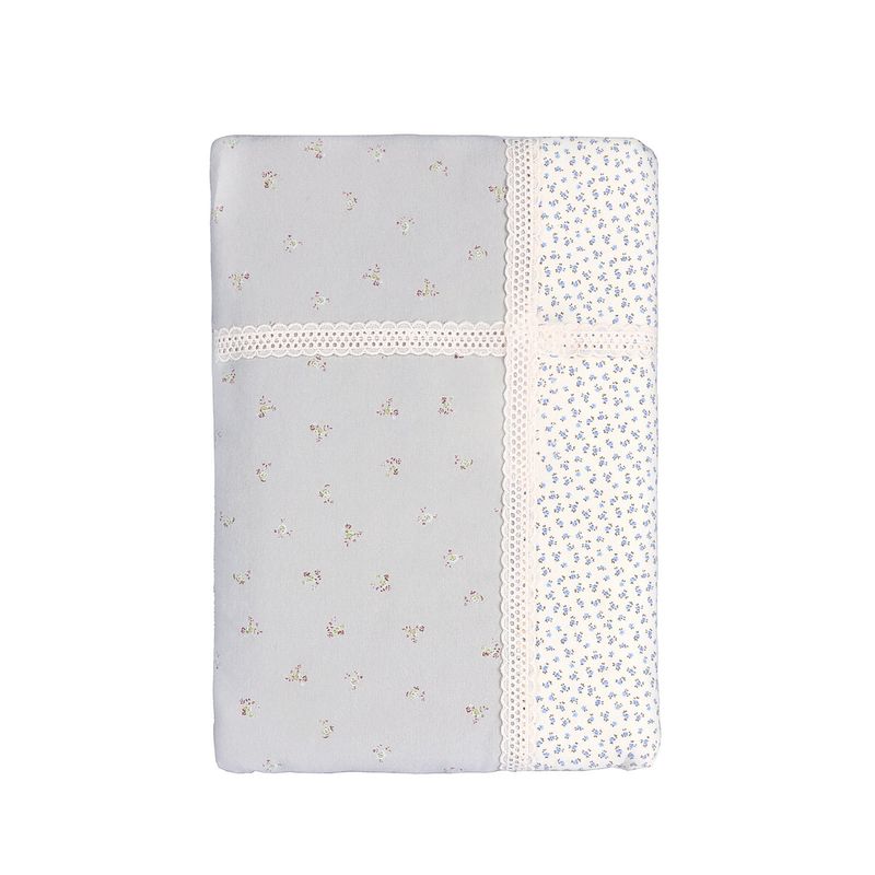 Blomming notebook pouch_mint cream