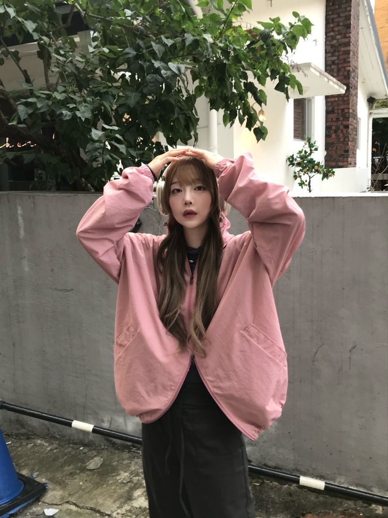 Darwin hood windbreaker
