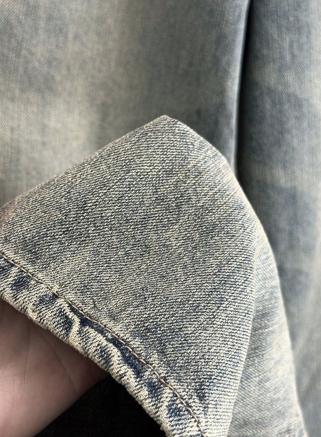 Nutty Wash Wide Denim