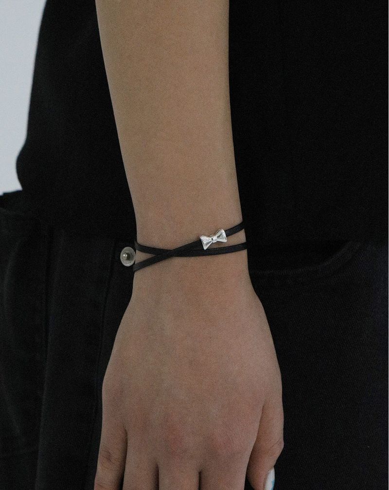 [MADE] Capsule02 Ribbon Leather Strap Bracelet