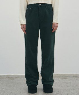 NICK&NICOLE（ニック＆ニコール）の「PREMIUM COLORFUL COTTON PANTS_INDI GREEN（Pants）」