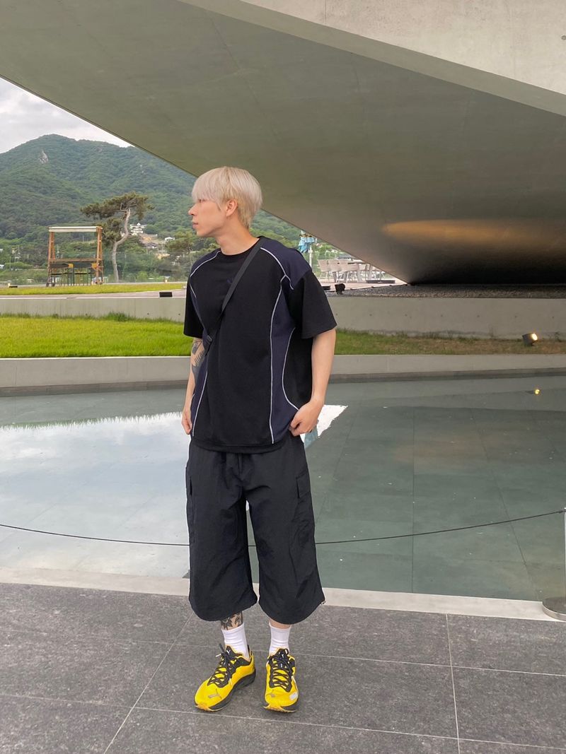 Nylon Stopper Half Pants 4C