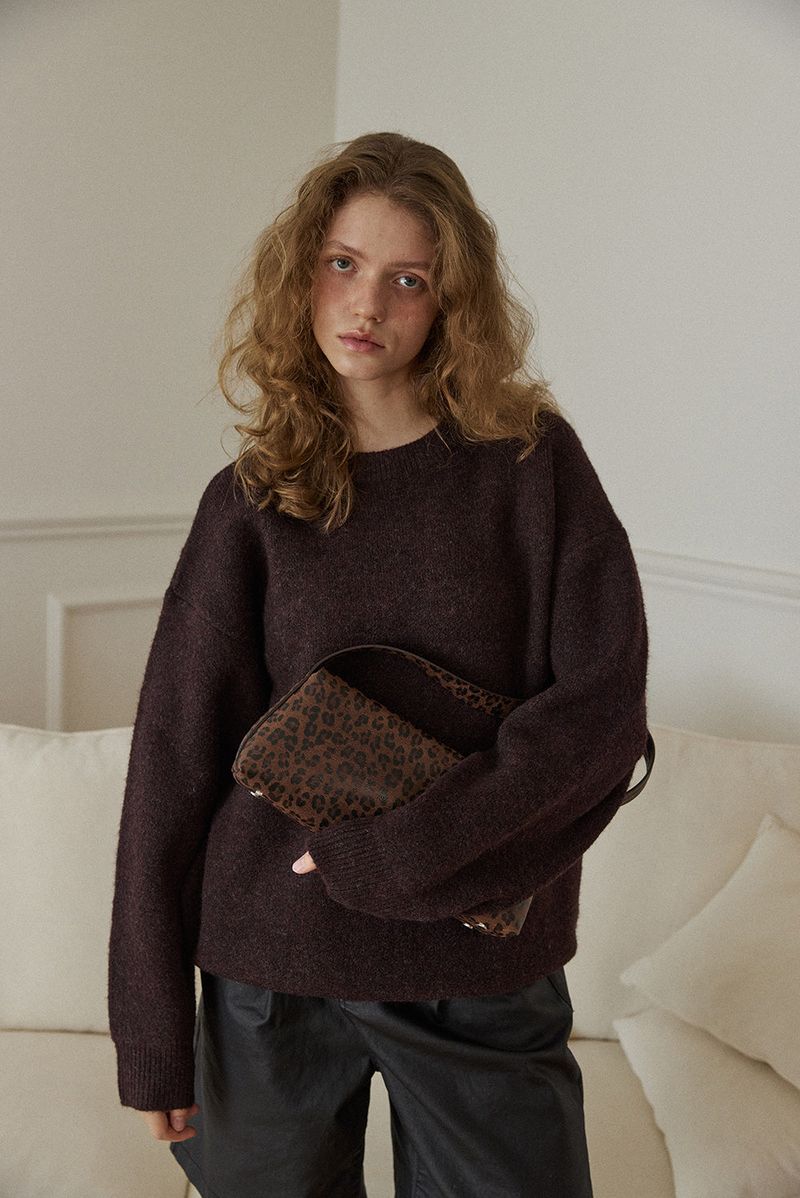 MADE_Linea Baguette Bag/ LEOPARD