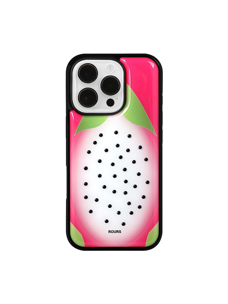 ROURS（ラウォルズ）の「キュービックフルーツケース(dragonfruit)（スマホグッズ/小物）」