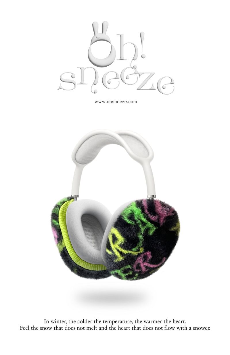 fluffy case_ highteen neon