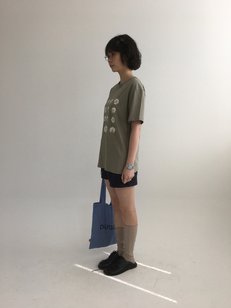 YWD FLOWER T-SHIRTS (3color)