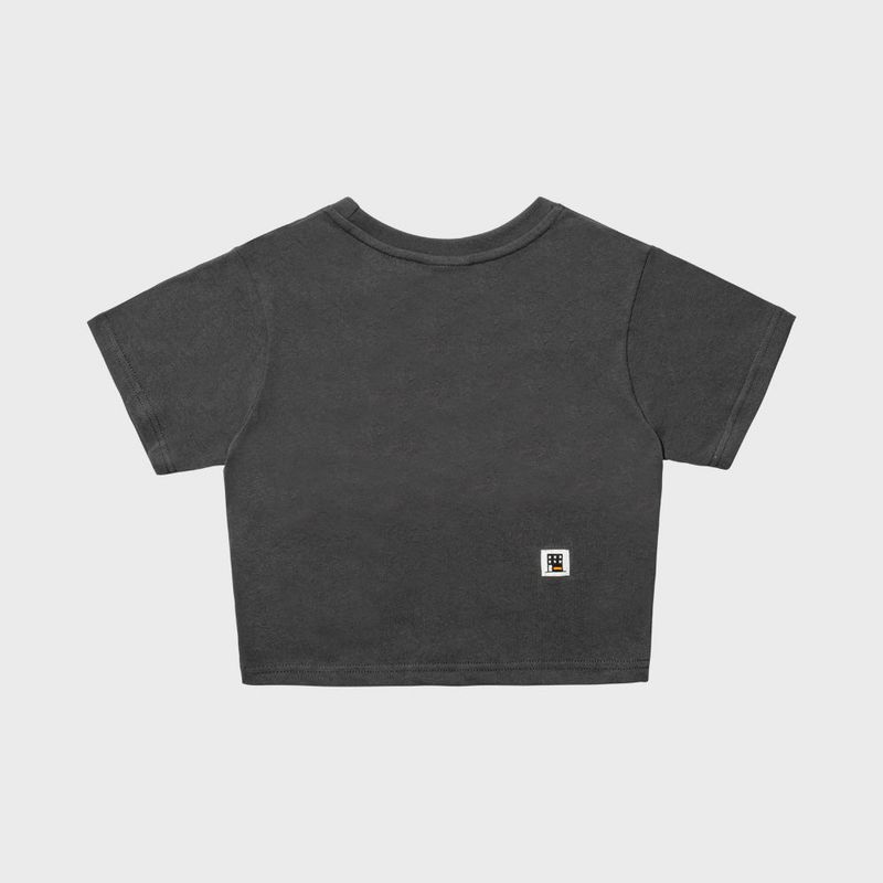 SAA CROP TOP (CHARCOAL)