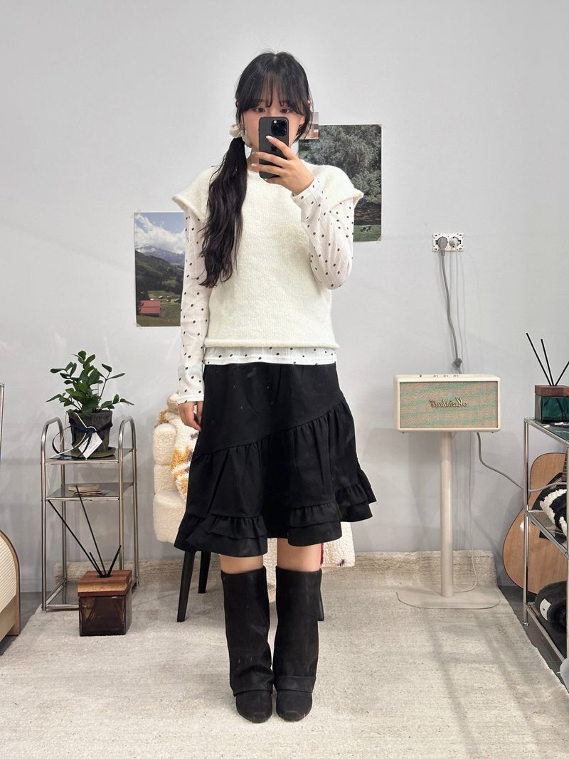 odoare(オドアール)の「DOT LAYERED T-SHIRT(Tops)」