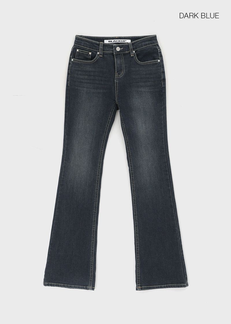 [MADE] Rabu Back-Pocket Slim Bootcut Denim Pants