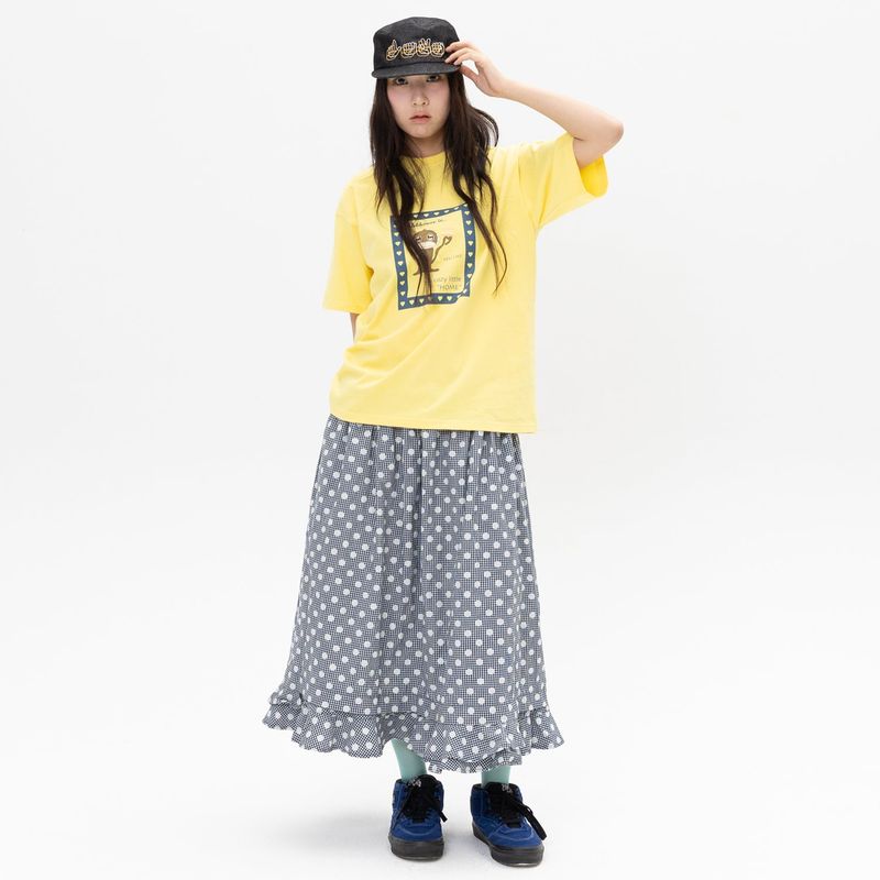 Feel Like Monkey Tee - Yellow
