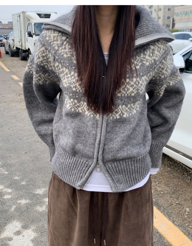 Nordic cardigan(4colors)