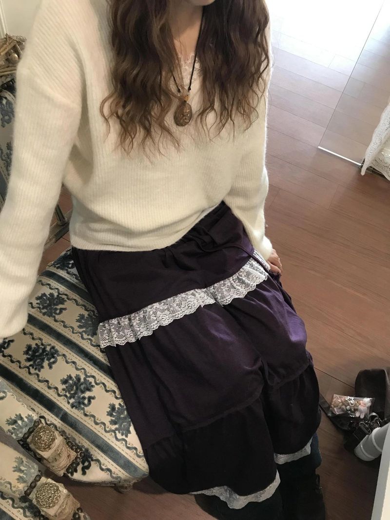 katz lace banging skirt