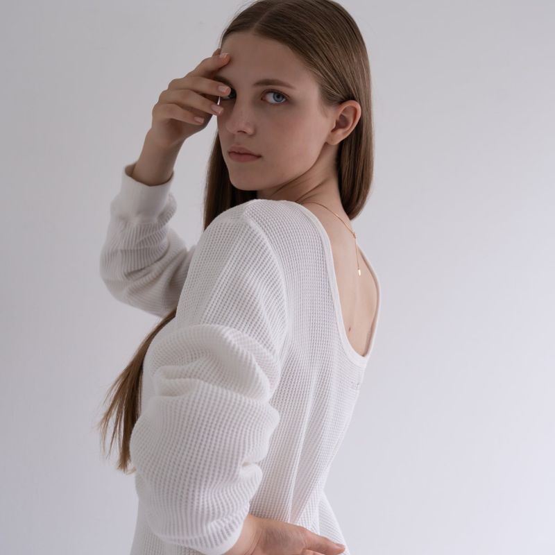 back open long Tshirt