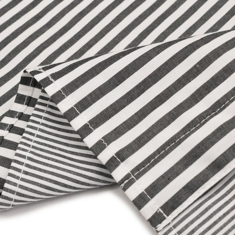asymmetry stripe overshirt