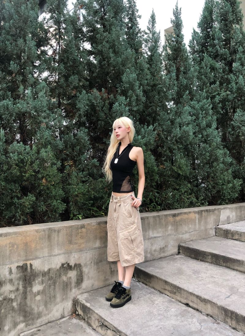 Cargo Bermuda Pants