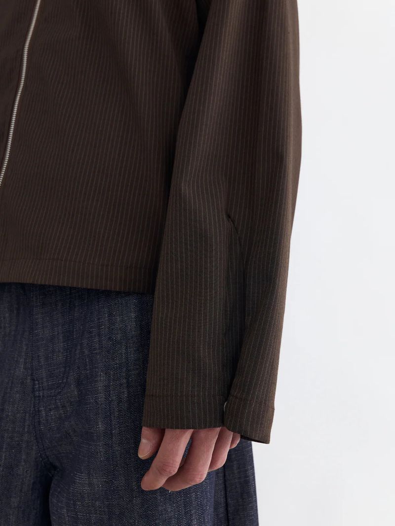 26SS JT2 Striped Collared Jacket