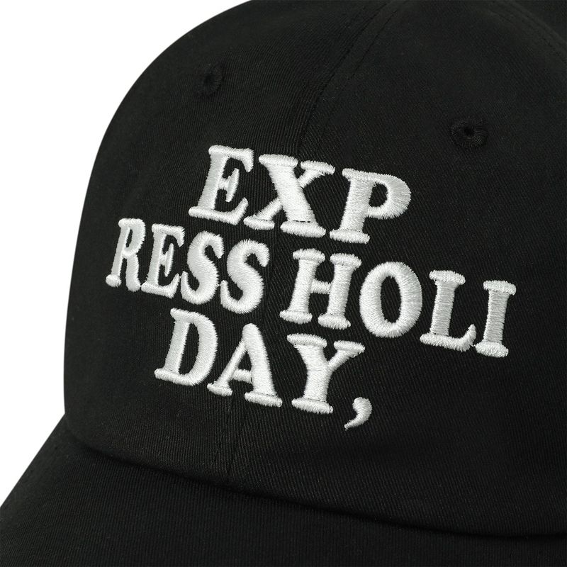 EXP Logo Ball Cap_Black