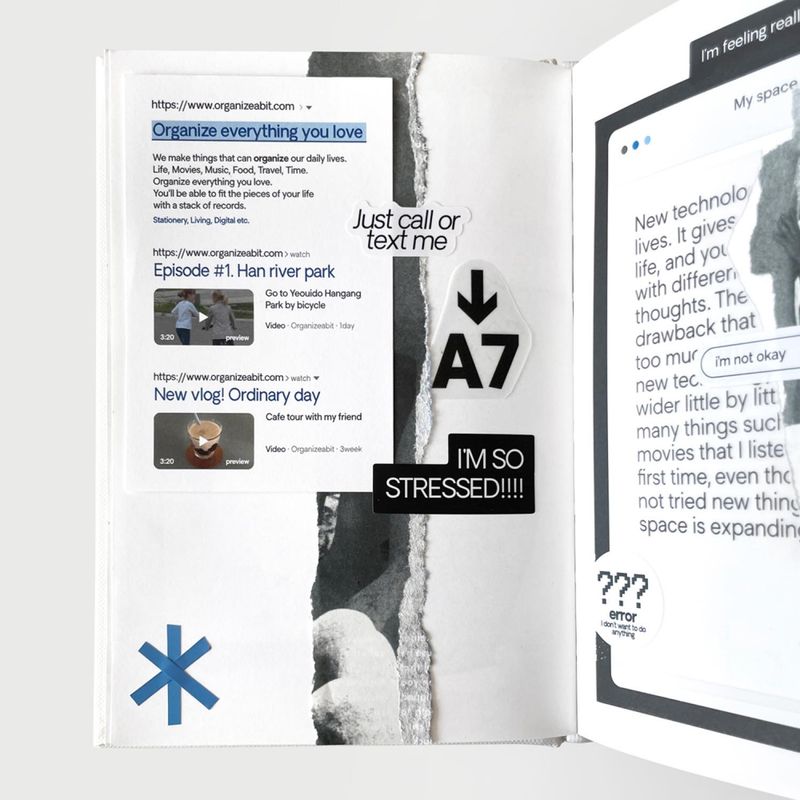 oab digital pack / scrap sticker set