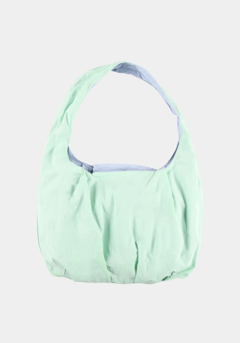 Solid Packable Pumpkin Bag Blueberry