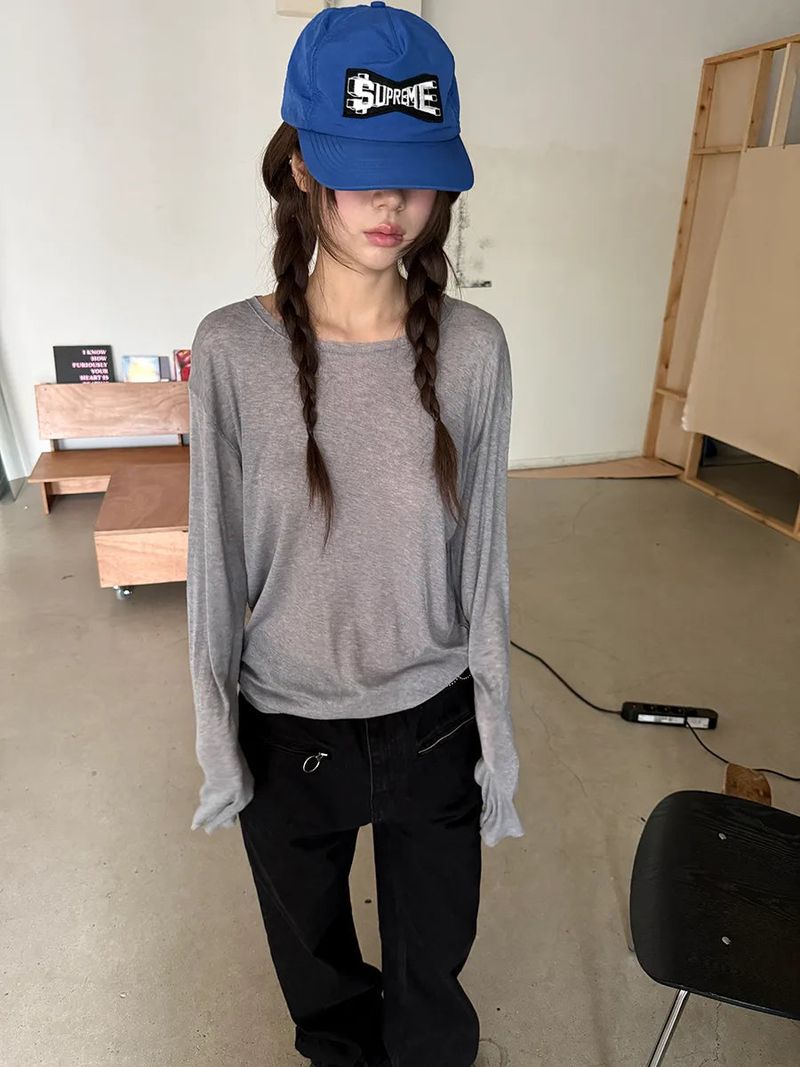 tencel loose cutting T