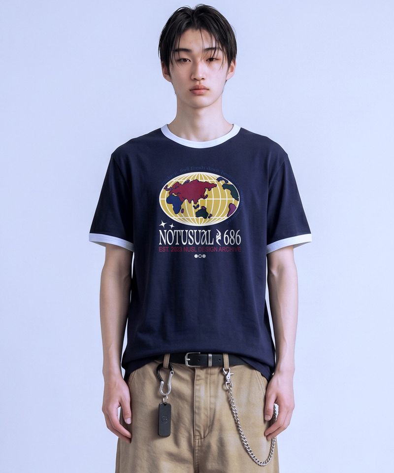 Coloring World Ringer T-Shirts - 4COLOR