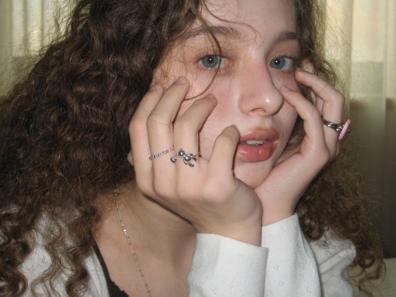 [925Silver] Mini pop ring