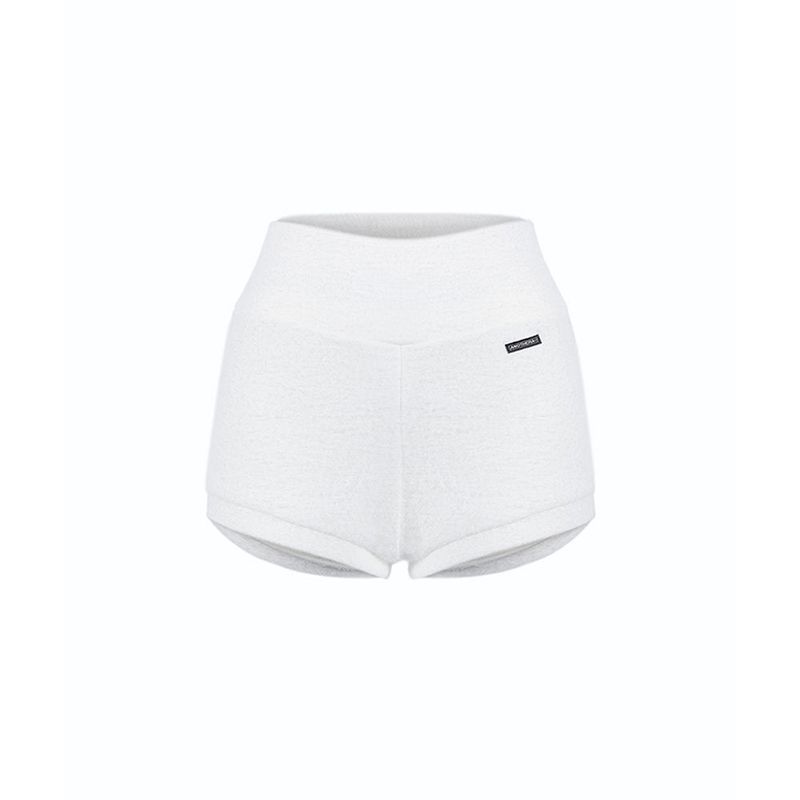 ANOTHERA(アナザーエー)の「ANGORA MICRO SHORTS_Ivory(Pants)」