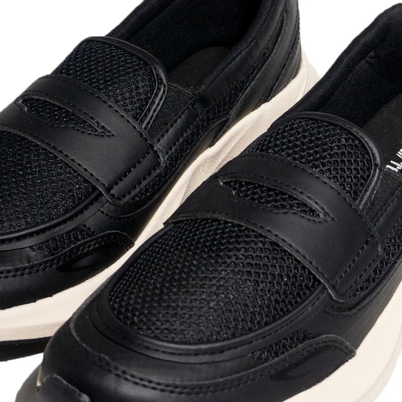 Patrobas Nomad Loafers Black White