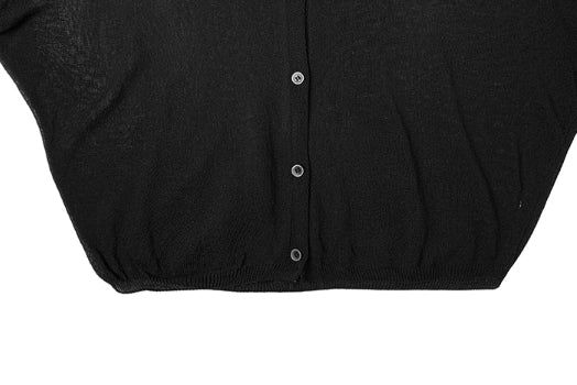 Hobin See-Through Knit Hood Cardigan