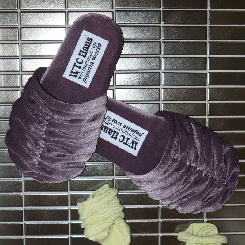 Croa Shoes (Cool Purple) Room Shoes