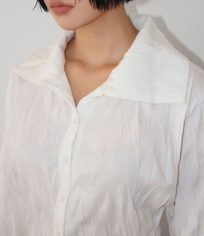 CRINKLE WAVE SHIRT