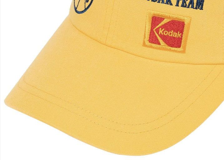 EMBROIDERY POINT BALL CAP【YELLOW】